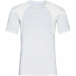 Odlo Men's Active Spine 2.0 Running T-shirt White S Bežecké tričko s krátkym rukávom