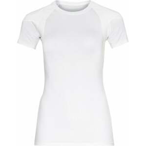 Odlo Women's Active Spine 2.0 Running T-shirt White L Bežecké tričko s krátkym rukávom