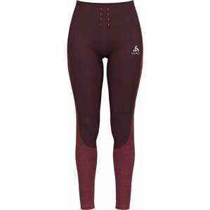 Odlo The Run Easy Warm Tights Winetasting XS Bežecké nohavice/legíny