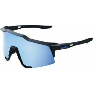 100% Speedcraft Matte Black/HiPER Blue Cyklistické okuliare