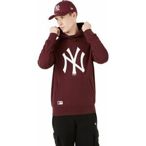 New York Yankees MLB Seasonal Team Logo Red Wine/White S Mikina