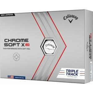 Callaway Chrome Soft X LS 2022 White Triple Track