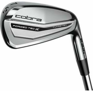 Cobra Golf King Forged Tec X Iron Set Silver 4-PW Right Hand Steel Regular