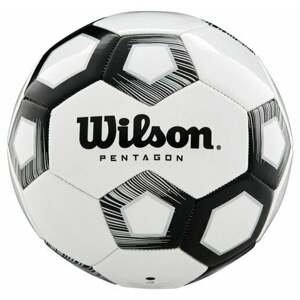 Wilson Pentagon Black/White Futbalová lopta