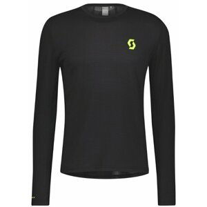 Scott RC Run LS Mens Shirt Black/Yellow M