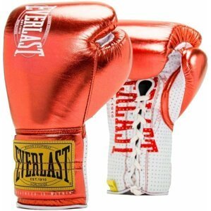 Everlast 1910 Pro Fight Gloves Red 8oz