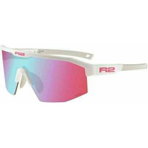 R2 Gain White Shiny/Blue Revo Pink Cyklistické okuliare