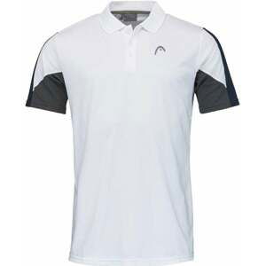 Head Club 22 Tech Polo Shirt Men White/Dress Blue XXL