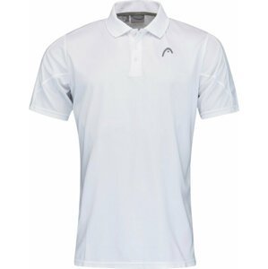 Head Club 22 Tech Polo Shirt Men White L Tenisové tričko