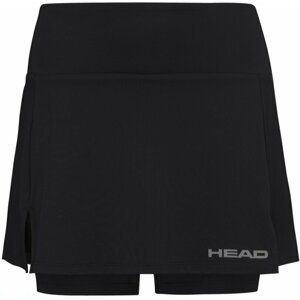 Head Club Basic Skirt Women Black S Tenisová sukňa