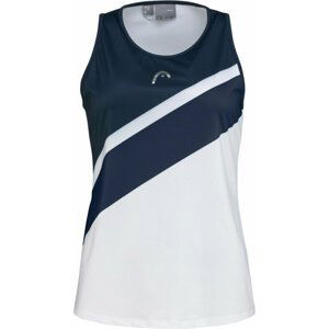 Head Performance Tank Top Women White/Print XS Tenisové tričko