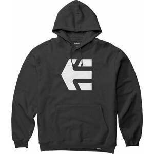 Etnies Outdoorová mikina Classic Icon Hoodie Black/White XL