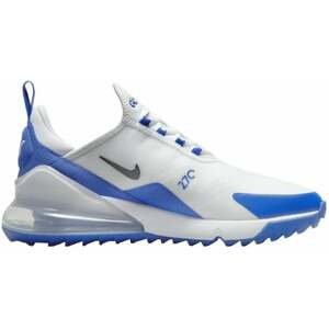 Nike Air Max 270 G Golf Shoes White/Black/Racer Blue/Pure Platinum 44