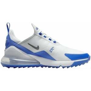 Nike Air Max 270 G Golf Shoes White/Black/Racer Blue/Pure Platinum 42