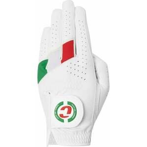 Duca Del Cosma Hybrid Pro Mens Golf Glove Left Hand White/Green/Red M