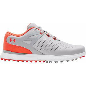 Under Armour Charged Breathe SL White/Halo Gray/Electric Tangerine 38