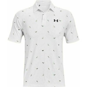 Under Armour UA Playoff 2.0 Mens Polo White/Pitch Gray L