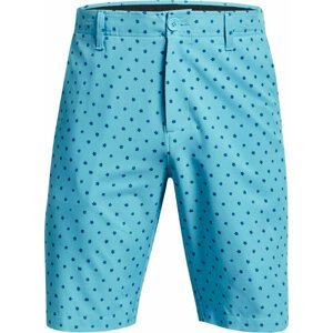 Under Armour Drive Printed Mens Shorts Fresco Blue/Cruise Blue/Halo Gray 38