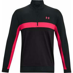 Under Armour Storm Mens Midlayer 1/2 Zip Black/Jet Gray/Penta Pink L