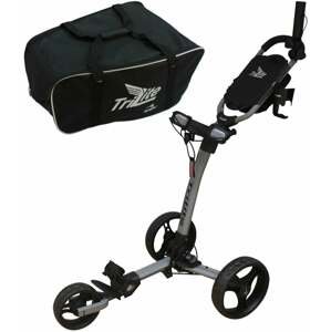Axglo TriLite SET Grey/Black Manuálny golfový vozík