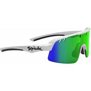 Spiuk Skala White/Mirrored Full Green/Clear