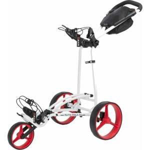Big Max Autofold FF White/Red Manuálny golfový vozík