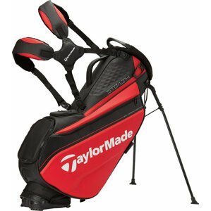 TaylorMade Stealth Tour Stand Bag Black/Red Stand Bag
