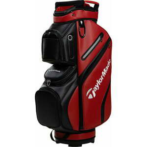 TaylorMade Deluxe Cart Bag Red/Black Cart Bag