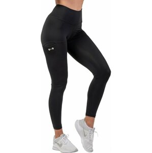 Nebbia Active High-Waist Smart Pocket Leggings Black S Fitness nohavice