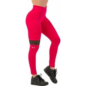 Nebbia Sporty Smart Pocket High-Waist Leggings Pink M Fitness nohavice
