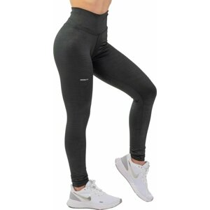 Nebbia Python SnakeSkin High-Waist Leggings Black L Fitness nohavice