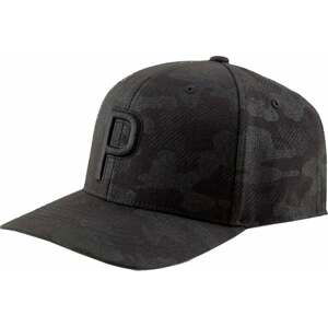 Puma Camo Pattem P Snapback Cap Black