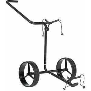 Jucad Carbon Shine 2-Wheel Shiny Black Manuálny golfový vozík