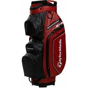 TaylorMade Storm Dry Waterproof Red/Black Cart Bag