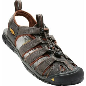 Keen Men's Clearwater CNX Sandal Raven/Tortoise Shell 43 Pánske outdoorové topánky