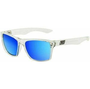 Dirty Dog Vendetta 53247 Crystal Clear/Grey/Blue Fusion Mirror Polarized