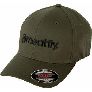 Meatfly Brand Flexfit Olive L/XL Šiltovka