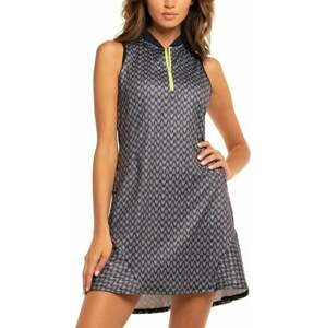 Lucky In Love Game On Chevron Dress Midnight L