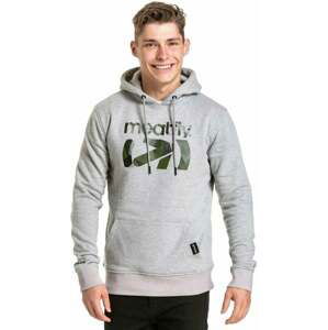 Meatfly Outdoorová mikina Podium Hoodie Grey Heather S