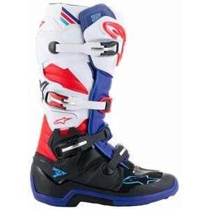 Alpinestars Tech 7 Boots Black/Dark Blue/Red/White 40,5 Topánky