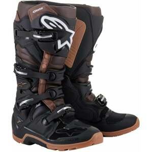 Alpinestars Tech 7 Enduro Boots Black/Dark Brown 44,5 Topánky
