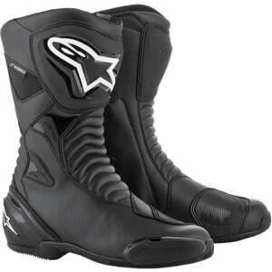 Alpinestars SMX S Waterproof Boots Black/Black 42 Topánky