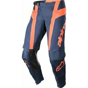 Alpinestars Techstar Arch Pants Night Navy/Hot Orange 30 Motokrosové nohavice