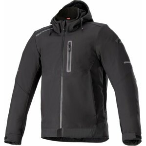 Alpinestars Neo Waterproof Hoodie Black/Black M Textilná bunda