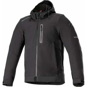 Alpinestars Neo Waterproof Hoodie Black/Black 2XL Textilná bunda