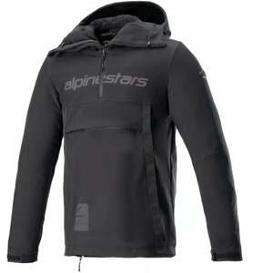 Alpinestars Sherpa Hoodie Black/Reflex L Textilná bunda