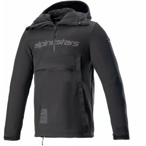 Alpinestars Sherpa Hoodie Black/Reflex XL Textilná bunda
