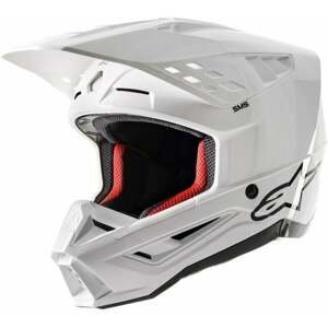 Alpinestars S-M5 Solid Helmet White Glossy M Prilba