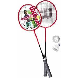 Wilson Badminton 2 Pieces Kit V2 Red/Black L3 Bedmintonový set