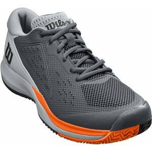 Wilson Rush Pro Ace Mens Tennis Shoe Ebony/Quarry/Shocki 41 1/3